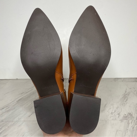 New! Linea Paolo Sadie Brown Heeled Bootie 11M - Picture 13 of 14